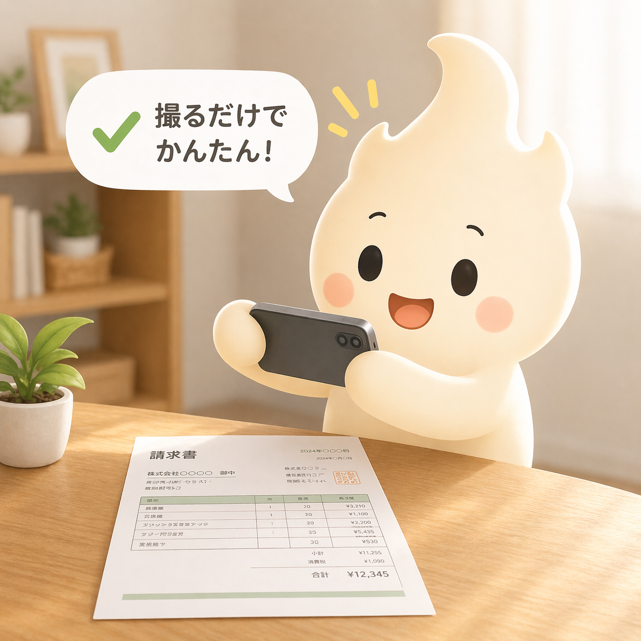 収支管理イラスト