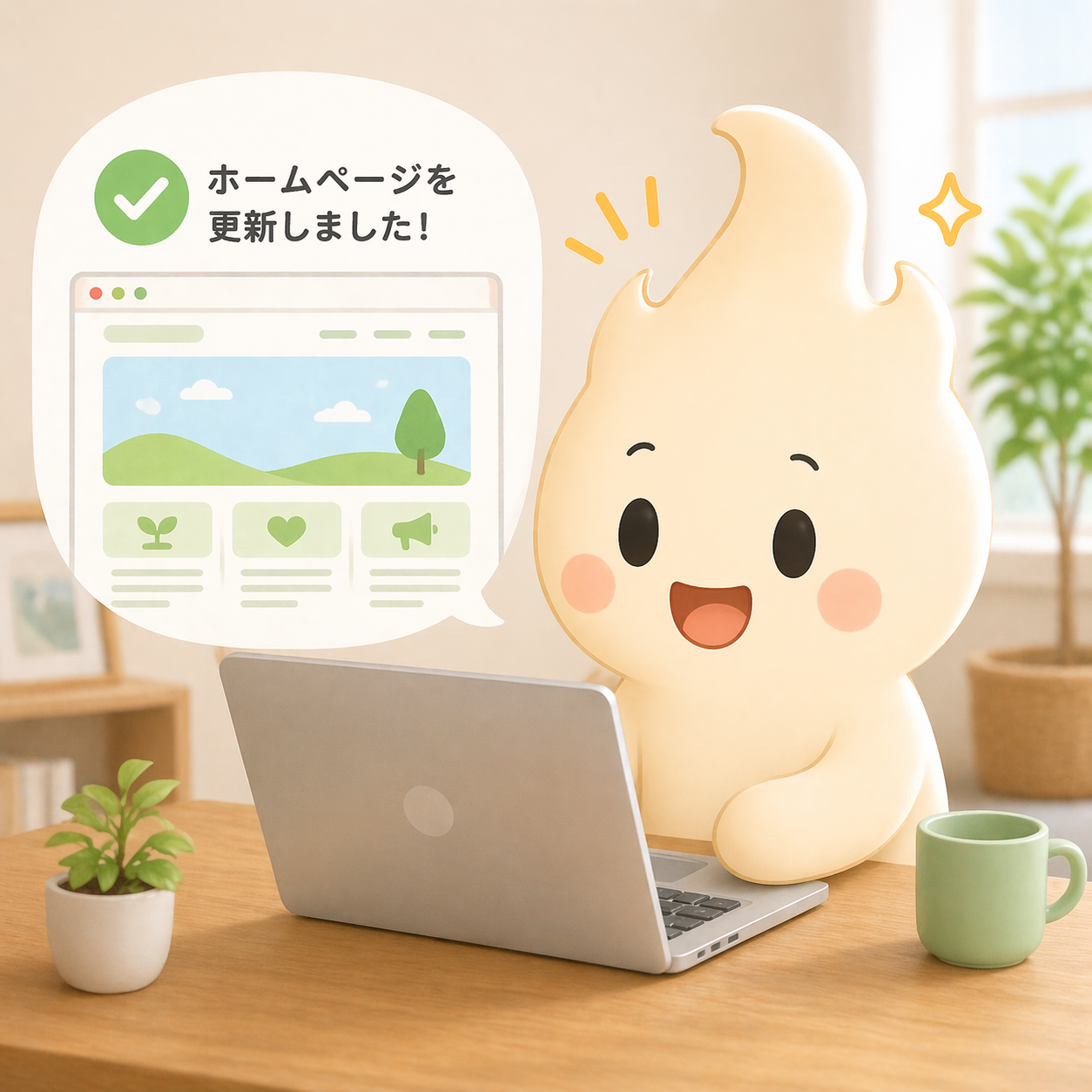 ホームページイラスト