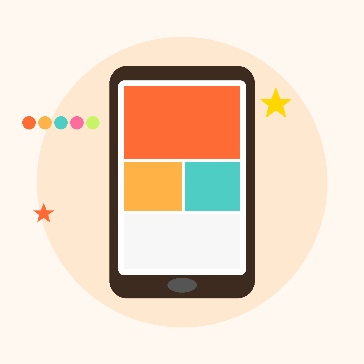 SNSチラシイラスト